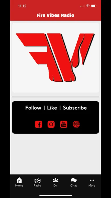 ภาพหน้าจอของ Fire Vibes Radio