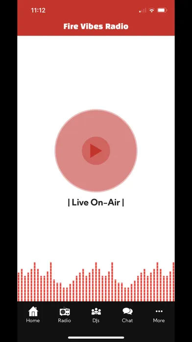 ภาพหน้าจอของ Fire Vibes Radio