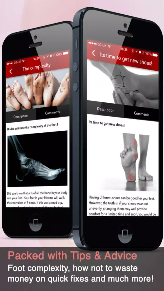 Capturas de pantalla de Foot App