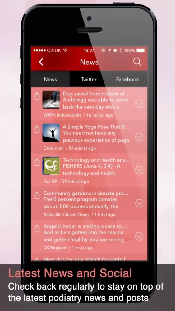 Capturas de pantalla de Foot App
