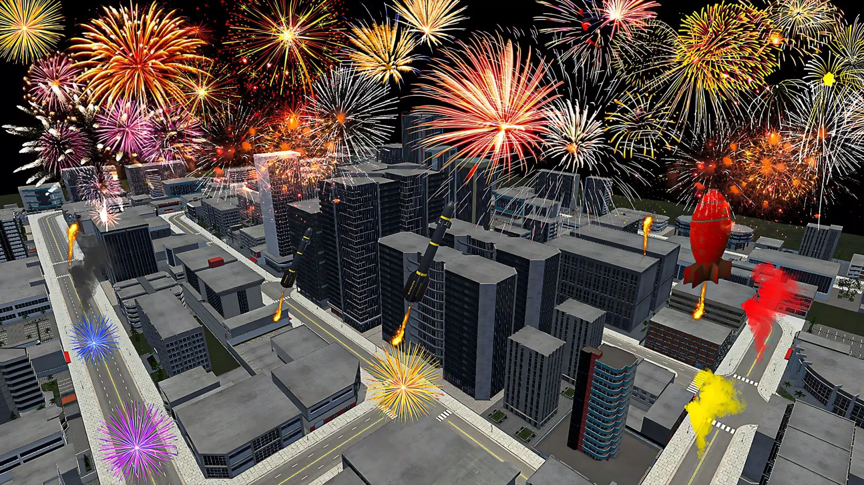 Fireworks Play: DIY Simulator سکرین شاٹس