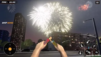 ภาพหน้าจอของ Fireworks Simulator Arcade Sim