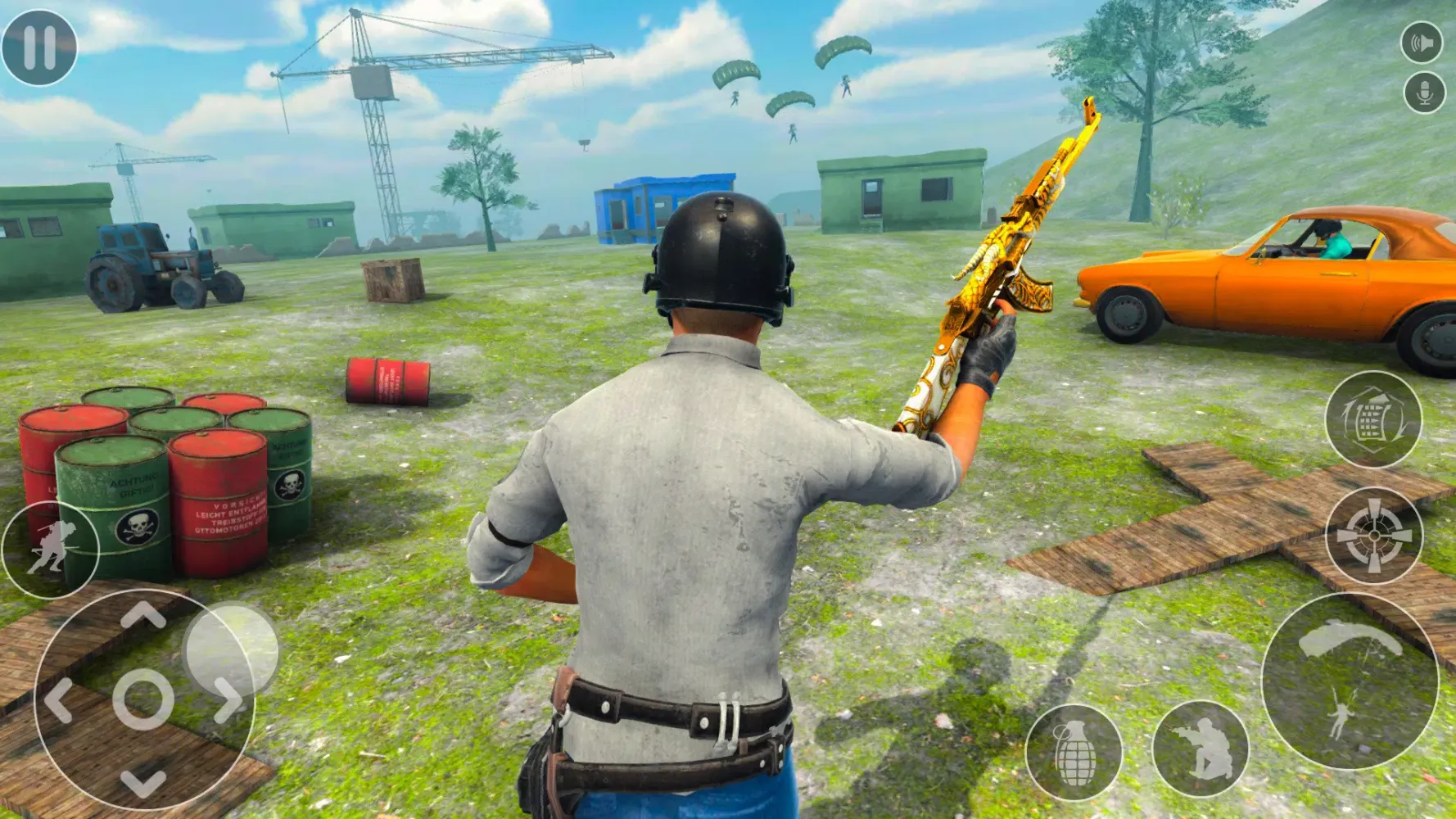 ภาพหน้าจอของ Fps Fire Battleground Survival