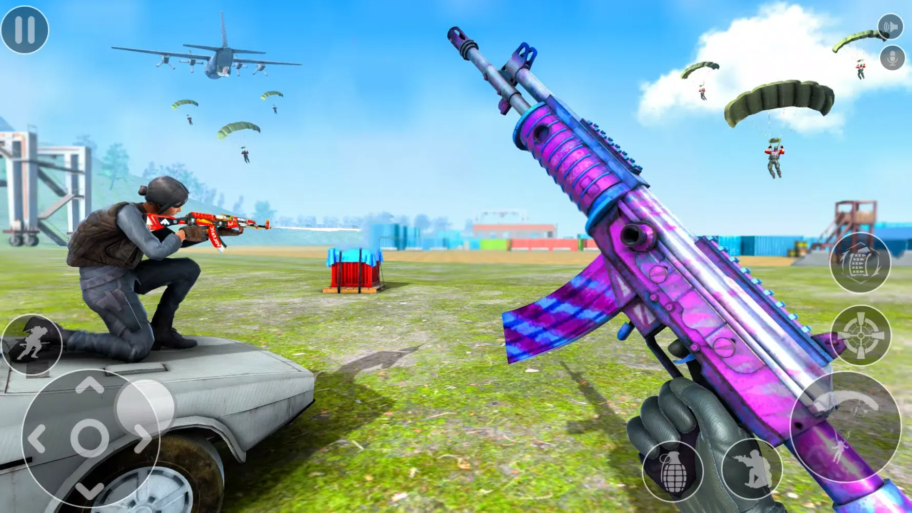 ภาพหน้าจอของ Fps Fire Battleground Survival