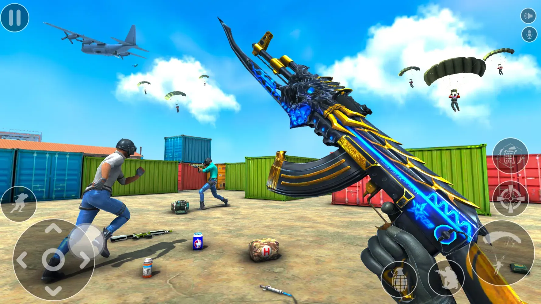 ภาพหน้าจอของ Fps Fire Battleground Survival