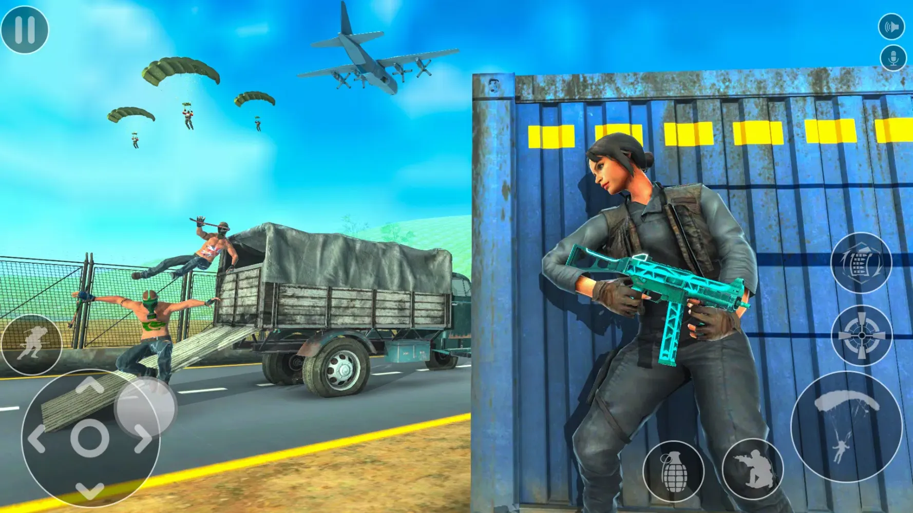 ภาพหน้าจอของ Fps Fire Battleground Survival