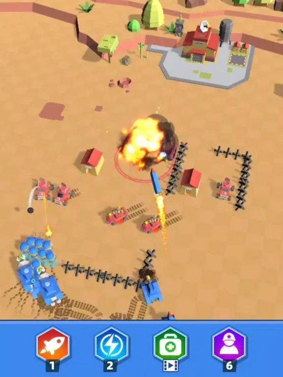 Zrzuty ekranu Battlefield War iPad 
