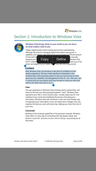 Capturas de pantalla de DjVu Reader Pro