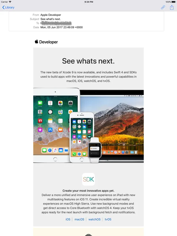 EML Viewer Pro iPad  スクリーンショット