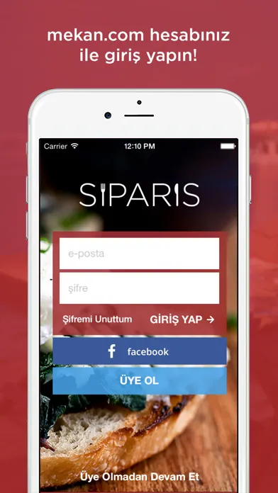 Mekan.com Sipariş: Online Yemek Siparişi, Pizza, Kebap, Hamburger, Lahmacun, Tatlı, Pide, İskender, Döner, Dürüm স্ক্রিনশট