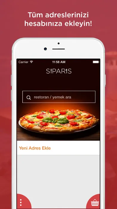 Mekan.com Sipariş: Online Yemek Siparişi, Pizza, Kebap, Hamburger, Lahmacun, Tatlı, Pide, İskender, Döner, Dürüm স্ক্রিনশট