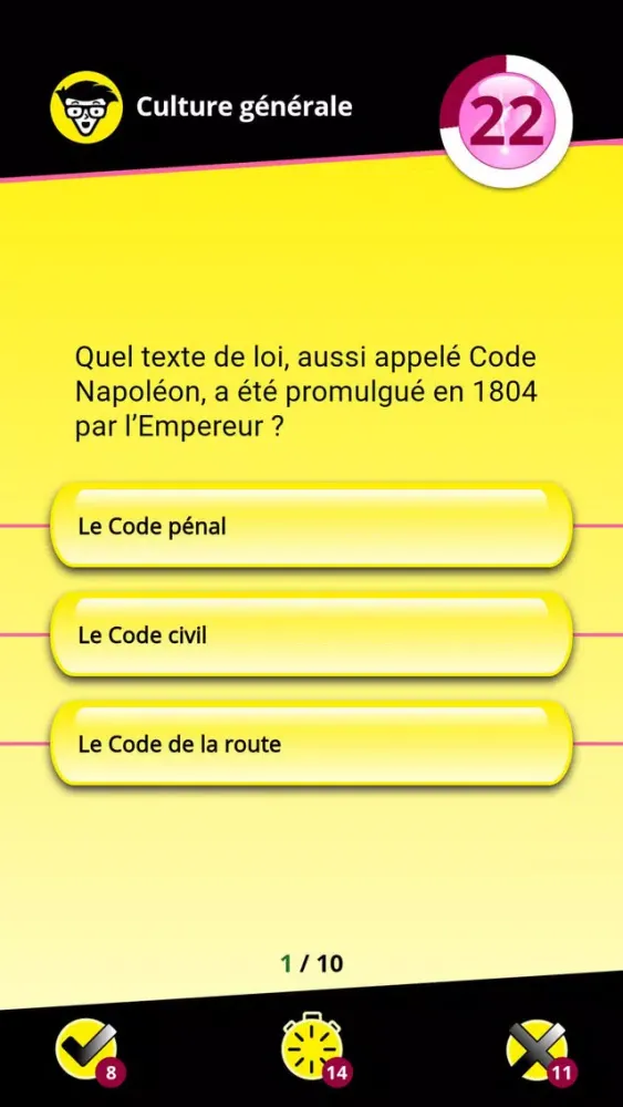 Zrzuty ekranu Quiz Pour les Nuls Culture générale