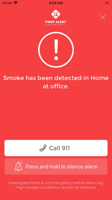Tangkapan layar Onelink Home by First Alert