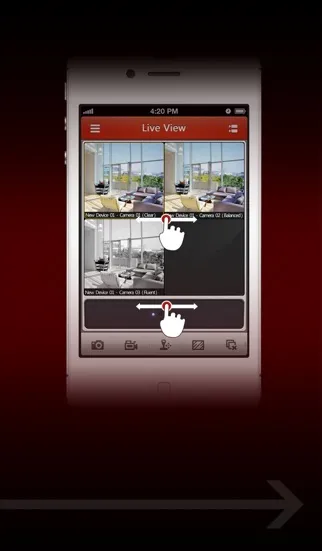 Zrzuty ekranu Smartbridge HD TVI / NVR