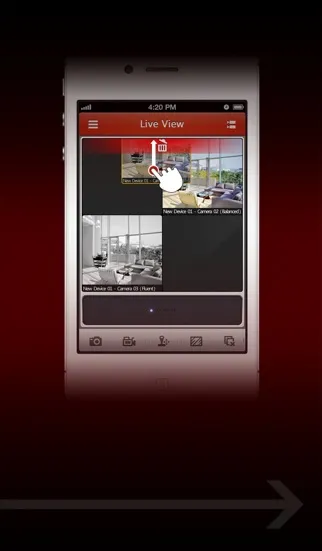 Zrzuty ekranu Smartbridge HD TVI / NVR