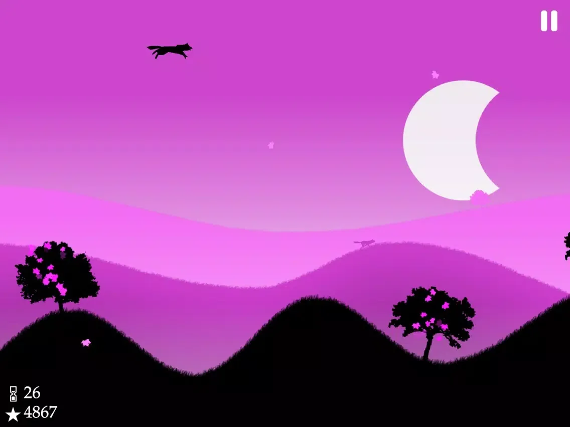 Sky Wolf - Run and Jump iPad  स्क्रीनशॉट