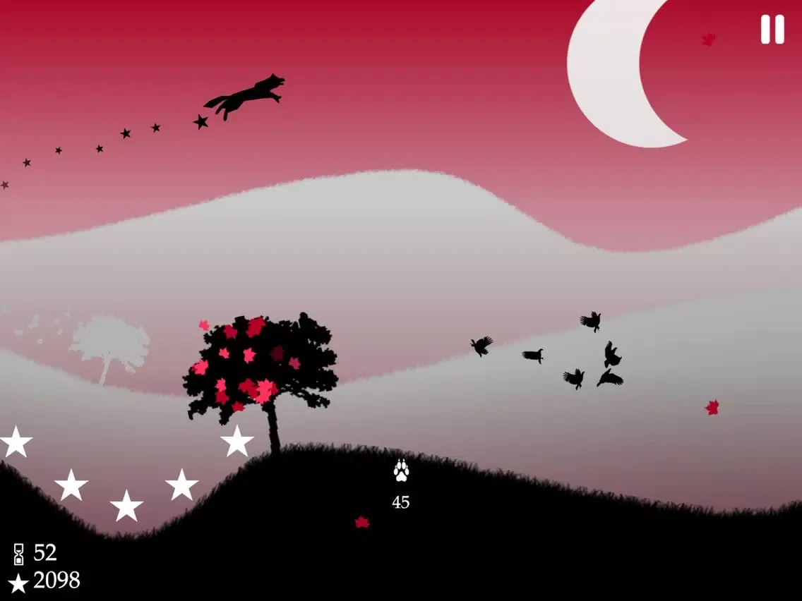Sky Wolf - Run and Jump iPad  स्क्रीनशॉट