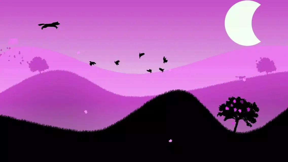 Sky Wolf - Run and Jump स्क्रीनशॉट
