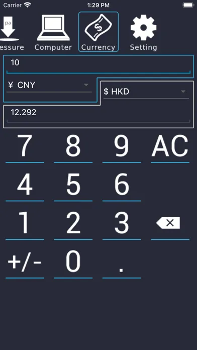 تصاویر Unit Converter 單位換算