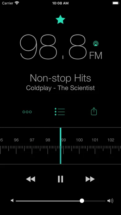 RadioApp - A Simple Radio App スクリーンショット