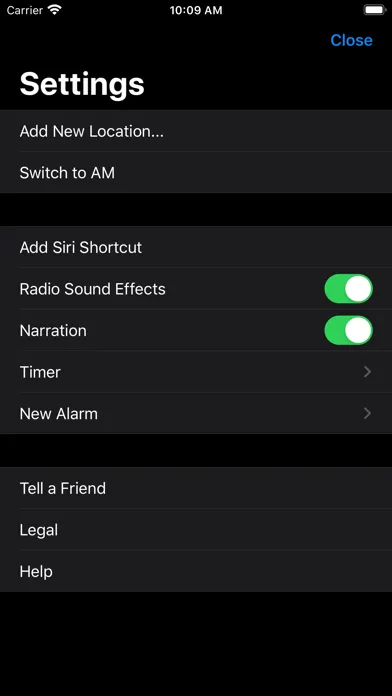 RadioApp - A Simple Radio App スクリーンショット