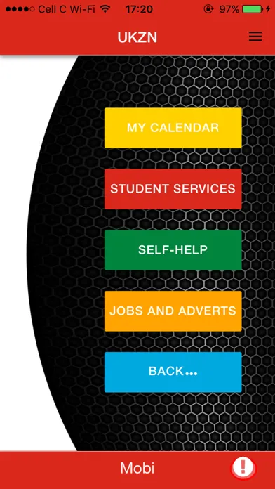Capturas de pantalla de MyUKZN