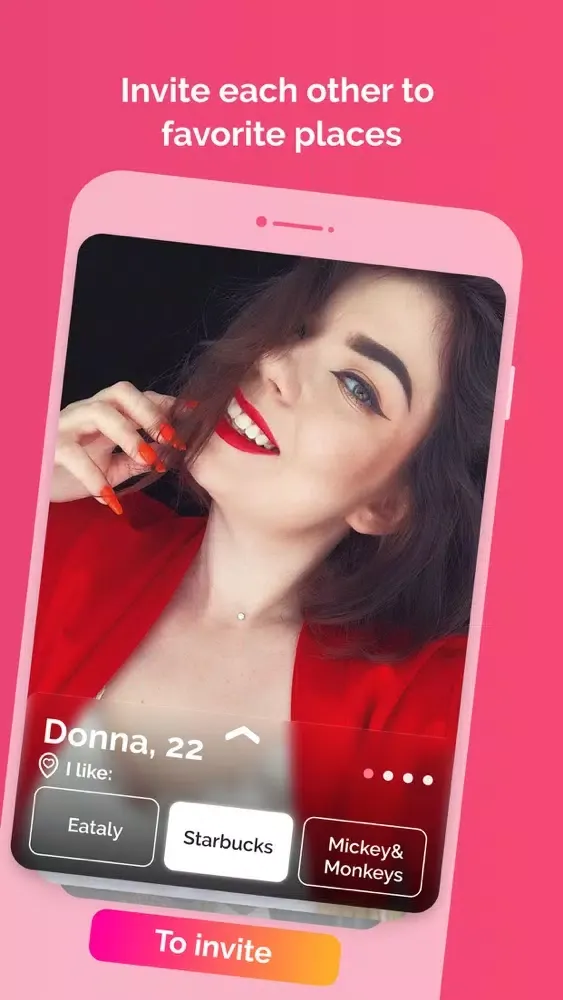 Ảnh chụp màn hình của Firstep: match, chats, drinks