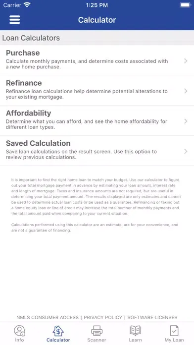 Zrzuty ekranu Integrity Mortgage LLC