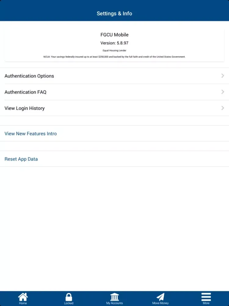 First General CU Mobile iPad  Screenshots