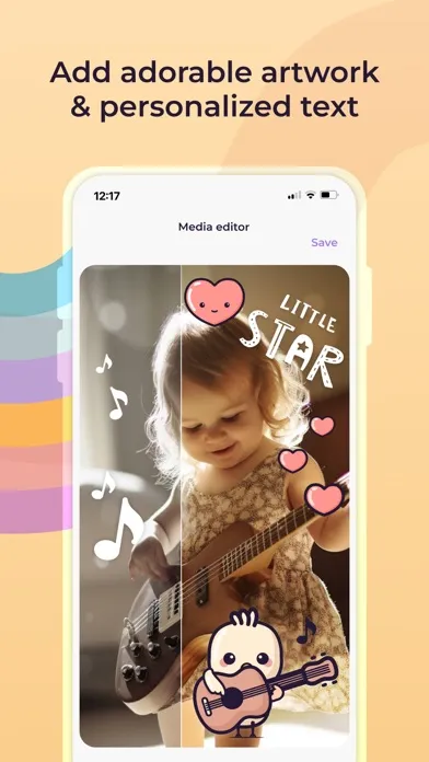 Captures d'écran de Firsties・Baby & Family Album