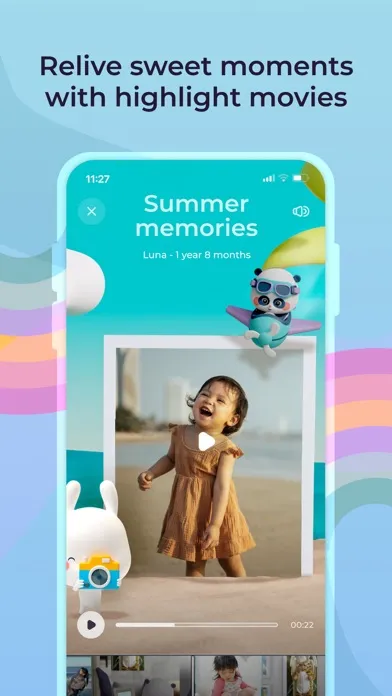Captures d'écran de Firsties・Baby & Family Album