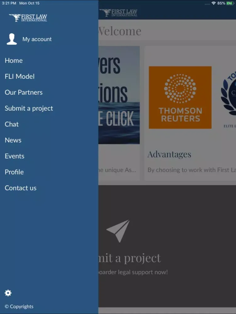 FLI Assistant GC iPad  Ekran Görüntüleri