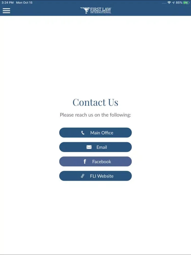 FLI Assistant GC iPad  Ekran Görüntüleri