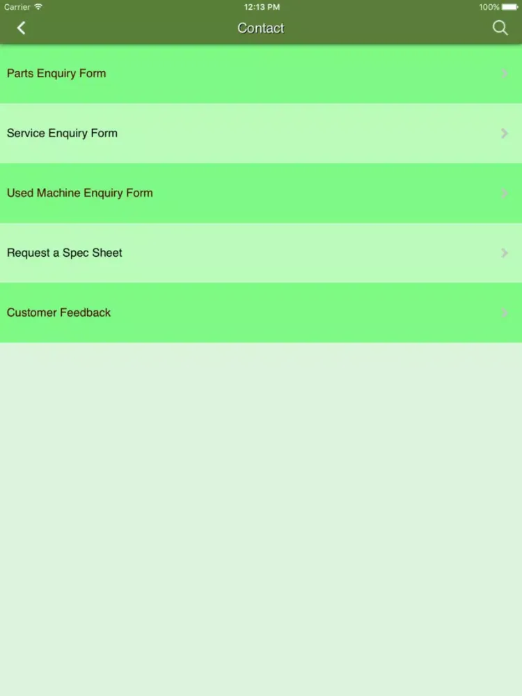Zrzuty ekranu Mawsley Machinery iPad 