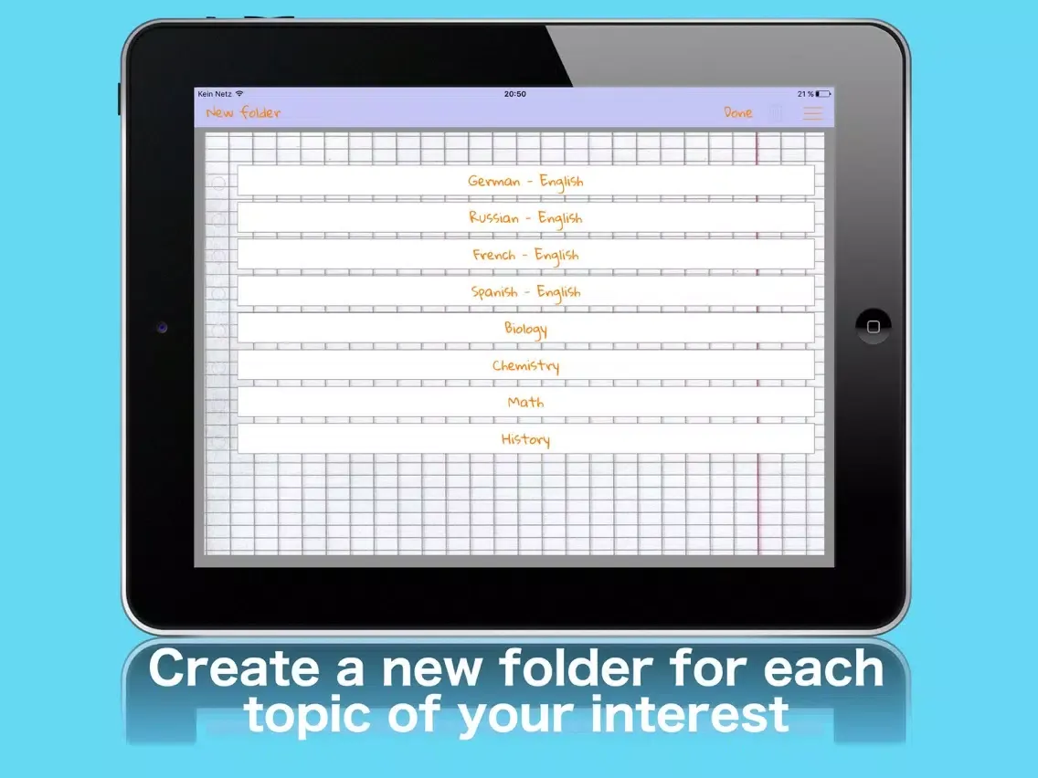 Memoryx: learn & memorise easy iPad 应用截图