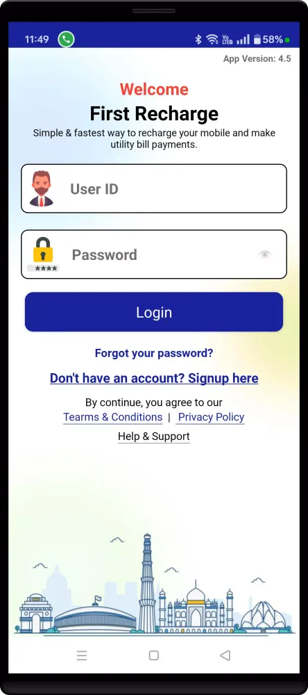 Tripura FirstRecharge Screenshots