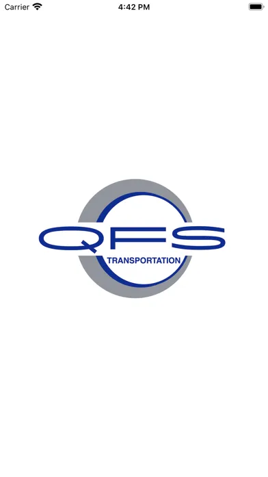 Ảnh chụp màn hình của QFS Driver App