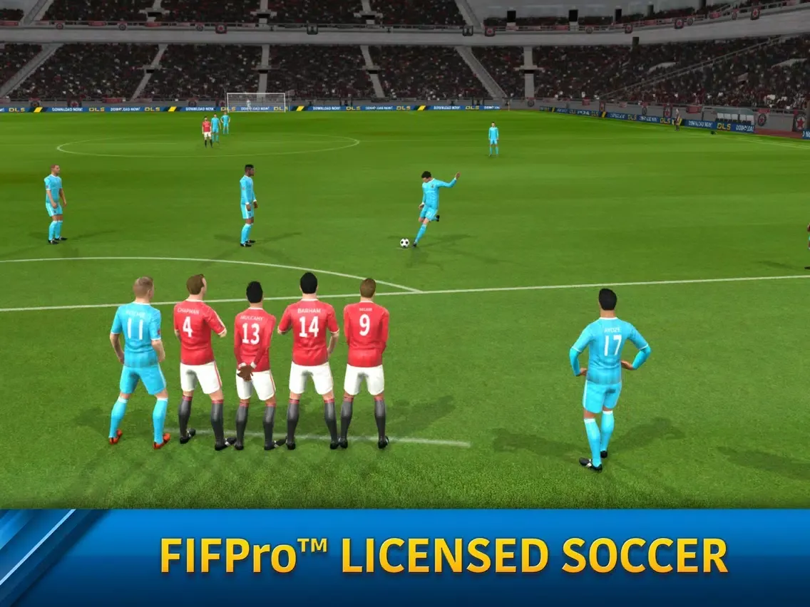 Capturas de tela do Dream League Soccer iPad 