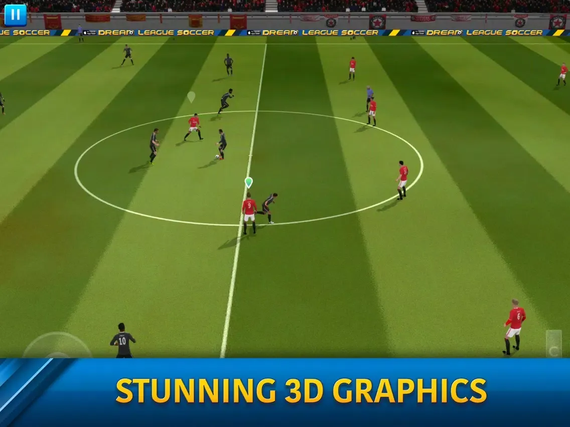 Capturas de tela do Dream League Soccer iPad 