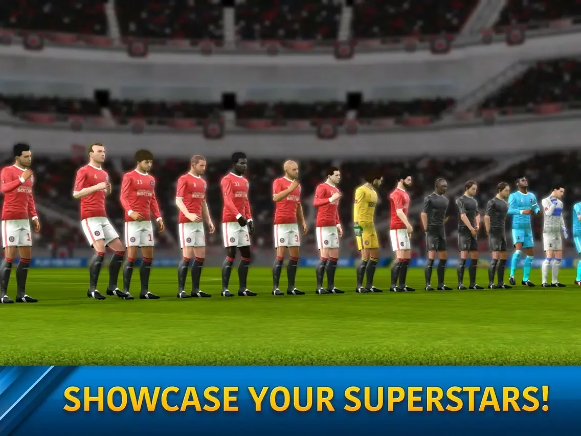 Capturas de tela do Dream League Soccer iPad 