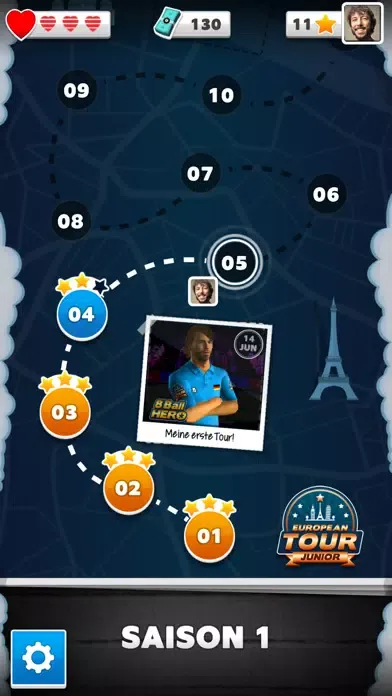 8 Ball Hero - Pool Puzzle Game iPad  سکرین شاٹس