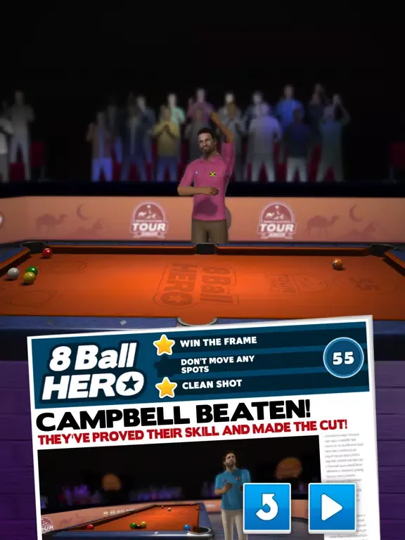 8 Ball Hero - Pool Puzzle Game iPad  سکرین شاٹس