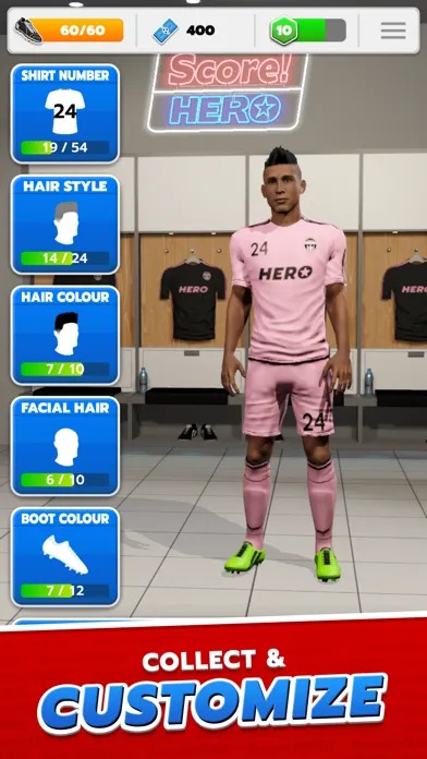 Score! Hero سکرین شاٹس