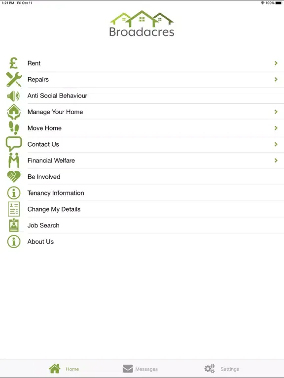 Broadacres MyAccount iPad 应用截图