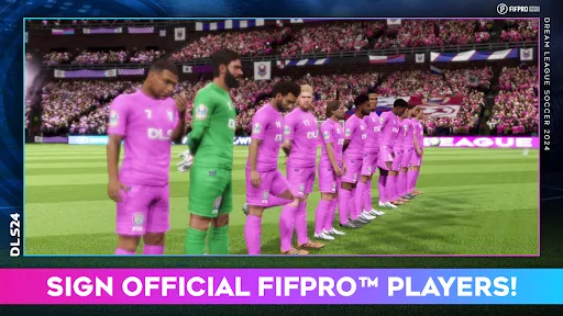 Screenshot di Dream League Soccer 2024