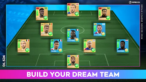 Screenshot di Dream League Soccer 2024