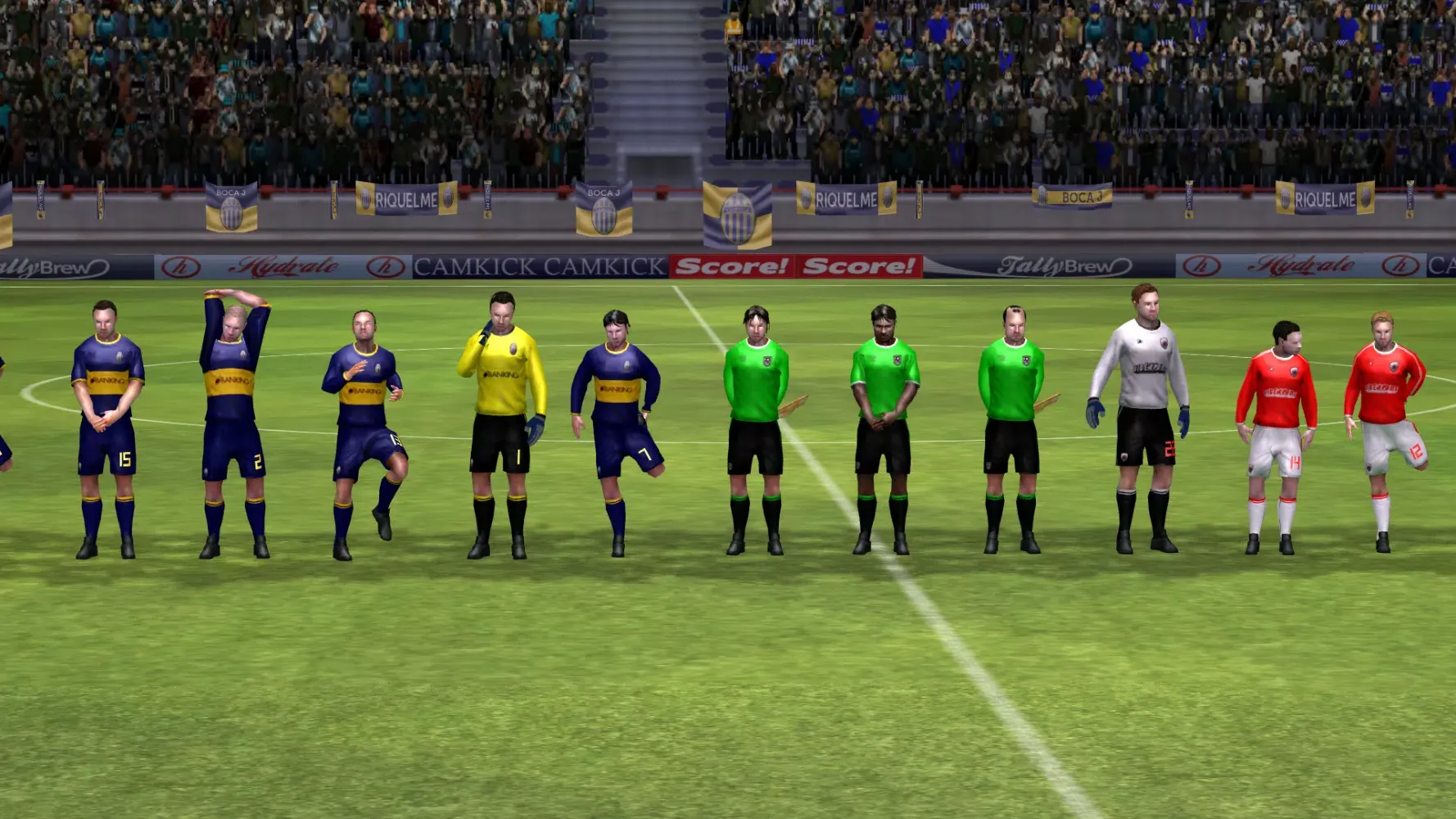 Tangkapan layar Dream League Soccer
