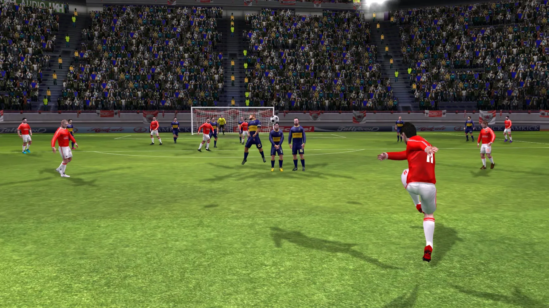 Tangkapan layar Dream League Soccer