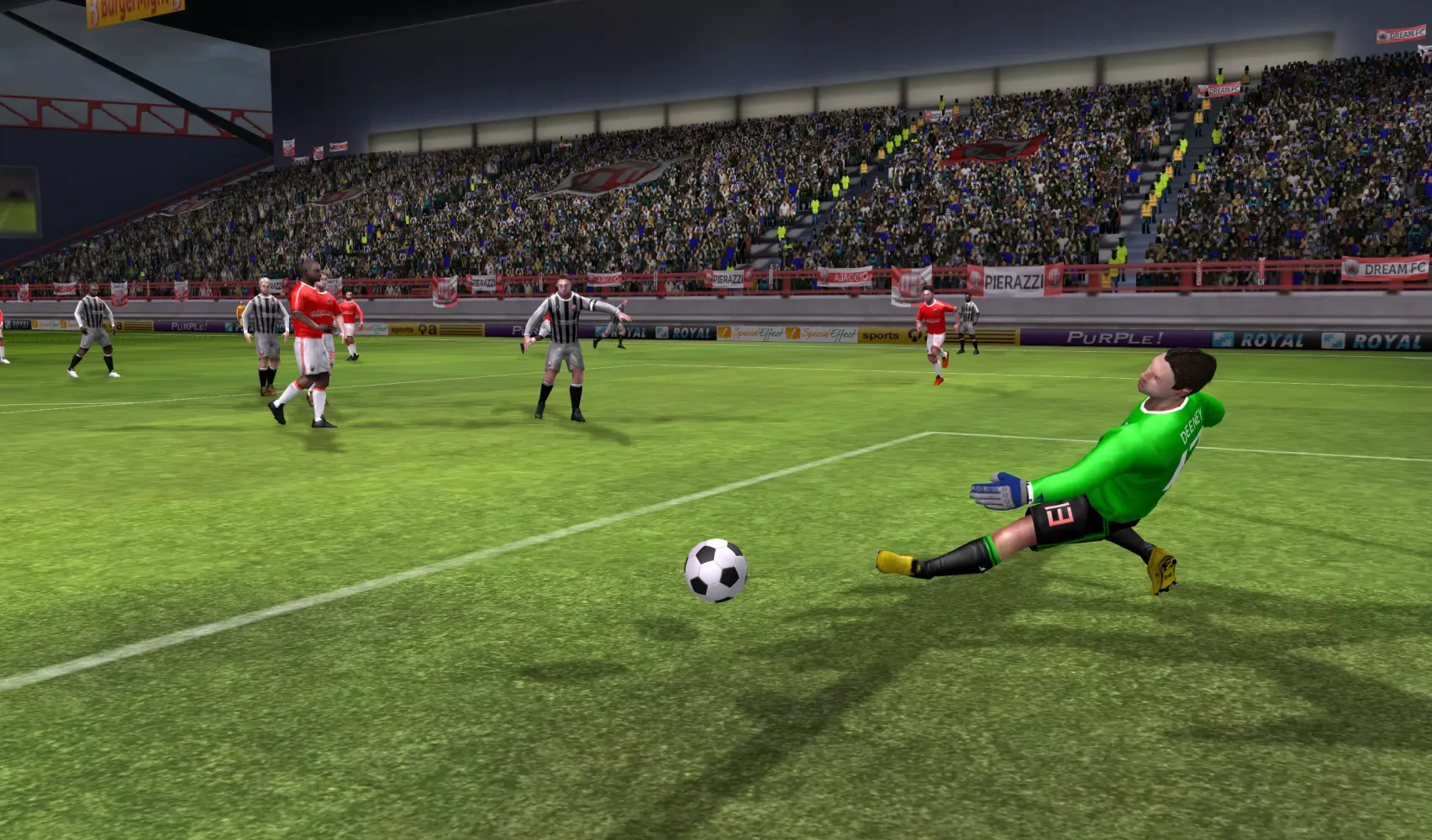 Tangkapan layar Dream League Soccer