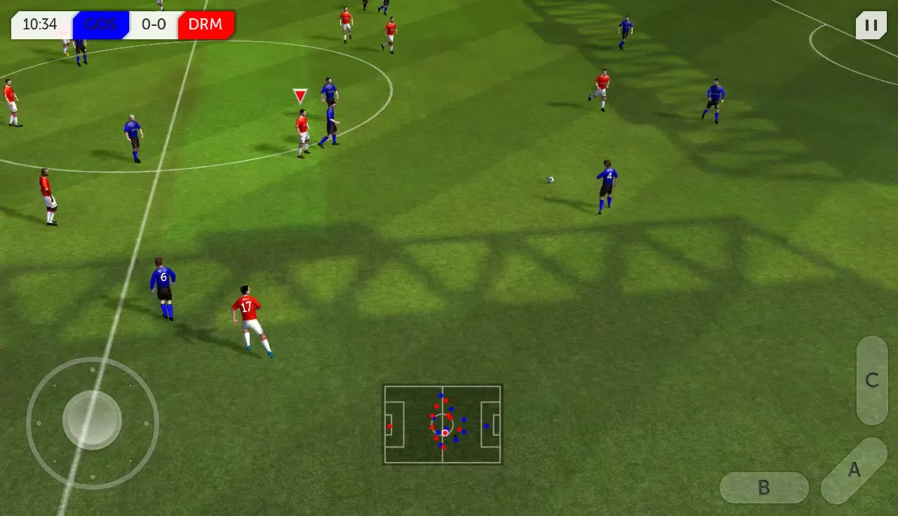 Tangkapan layar Dream League Soccer